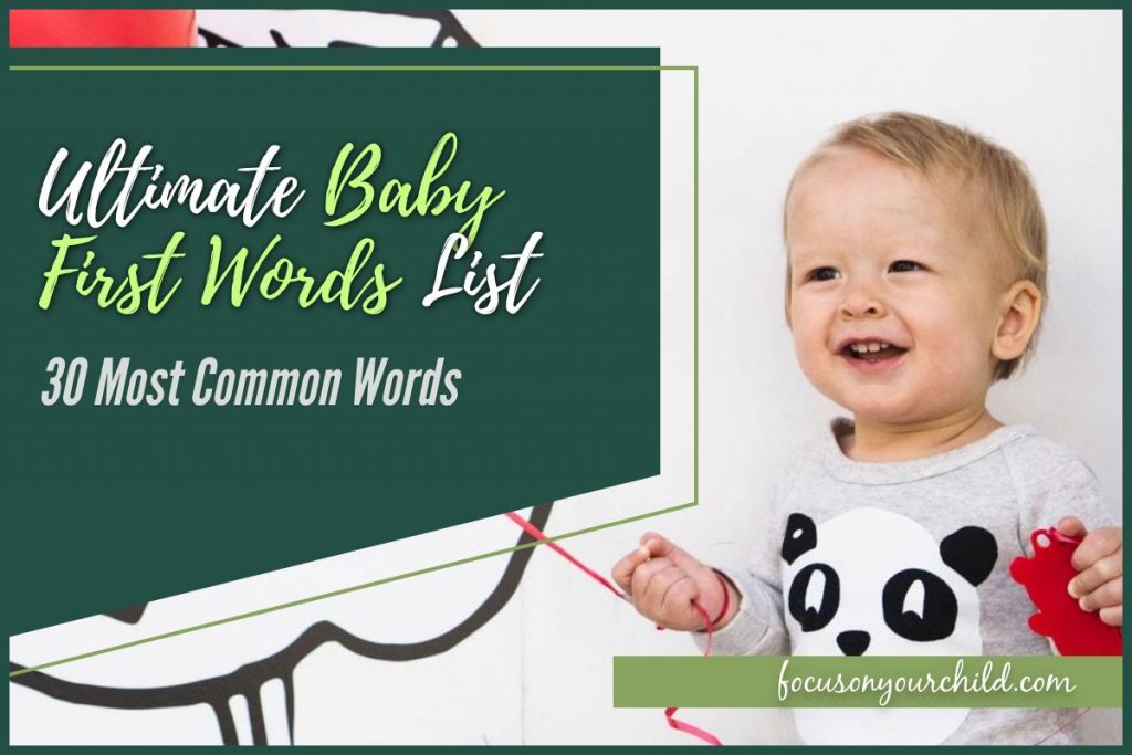 The Most Common First Words For Babies