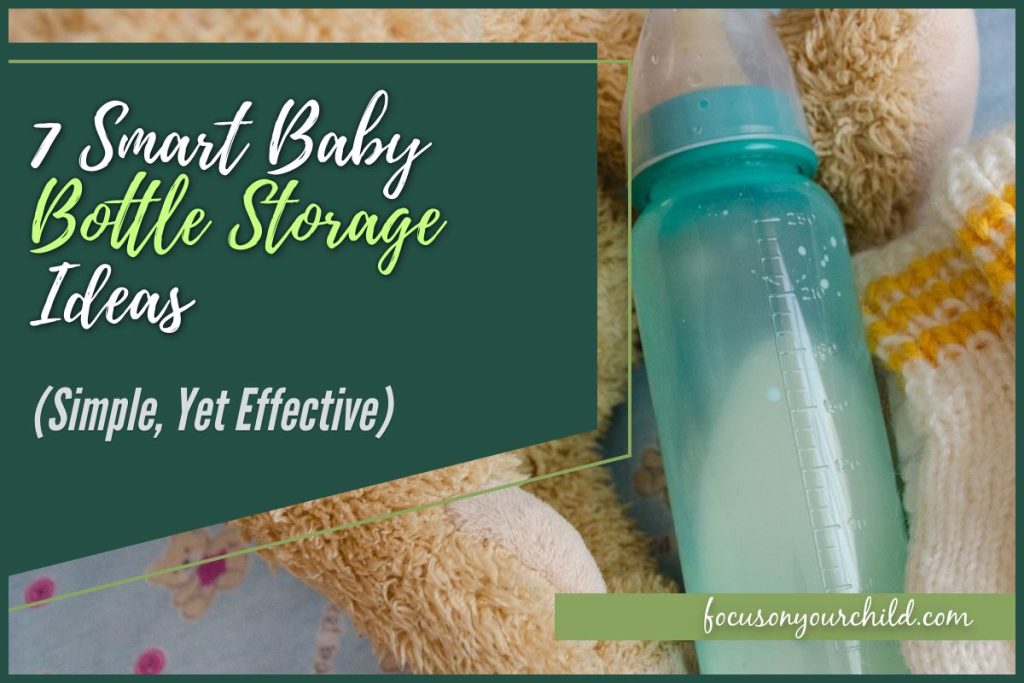10 Clever Baby Bottle Storage Ideas - Mommyhooding in 2023  Baby food  organization, Baby bottle storage, Baby closet organization